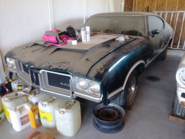 1971 Green Oldsmobile 442