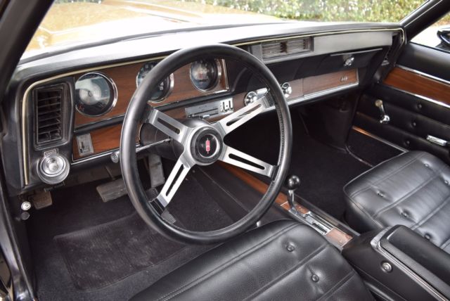 1971 Black Oldsmobile 442 Coupe