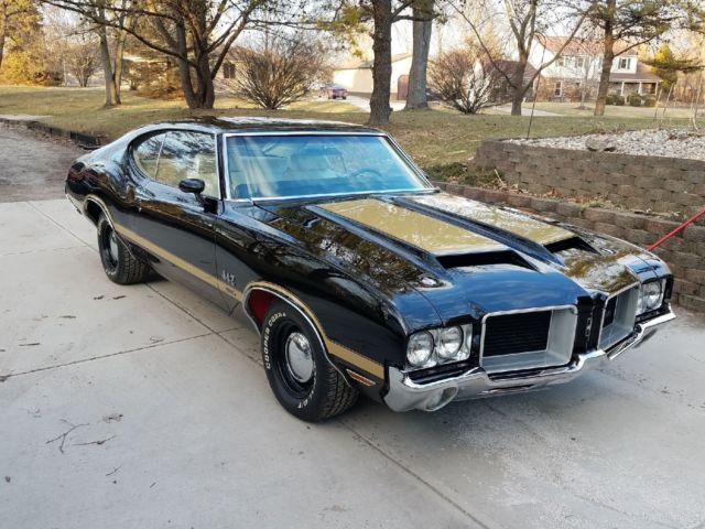1971 Black Oldsmobile 442 Coupe