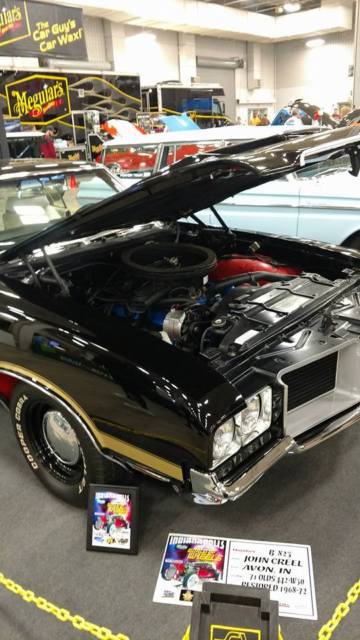 1971 Black Oldsmobile 442 Coupe