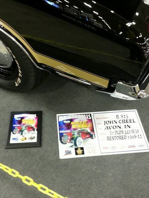 1971 Black Oldsmobile 442 Coupe