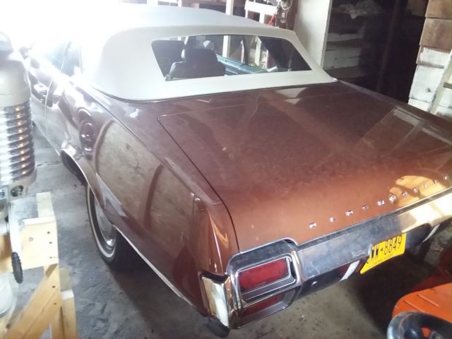 1971 Brown Oldsmobile Cutlass Convertible