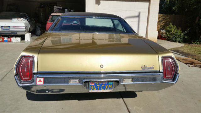 1971 Gold Oldsmobile Eighty-Eight Coupe