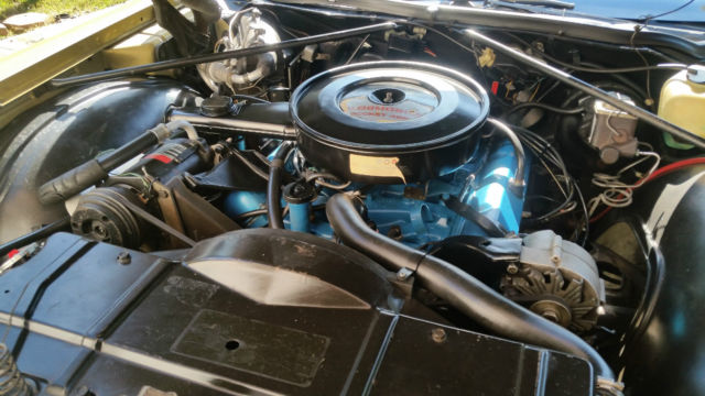 1971 Gold Oldsmobile Eighty-Eight Coupe