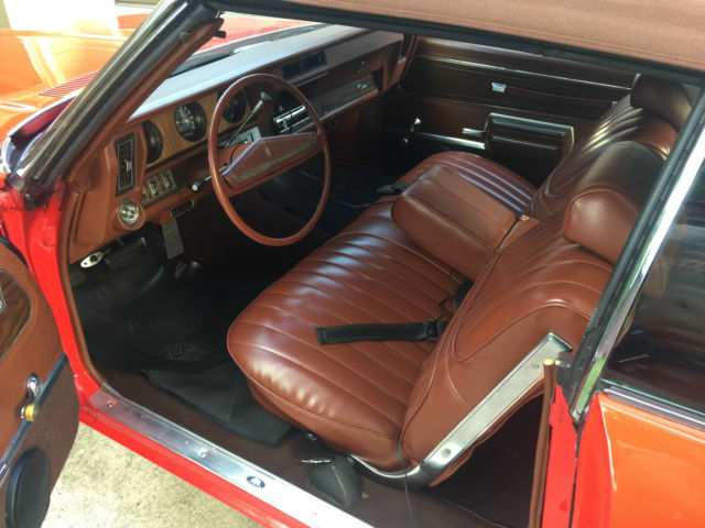 1971 Red Oldsmobile Cutlass Coupe