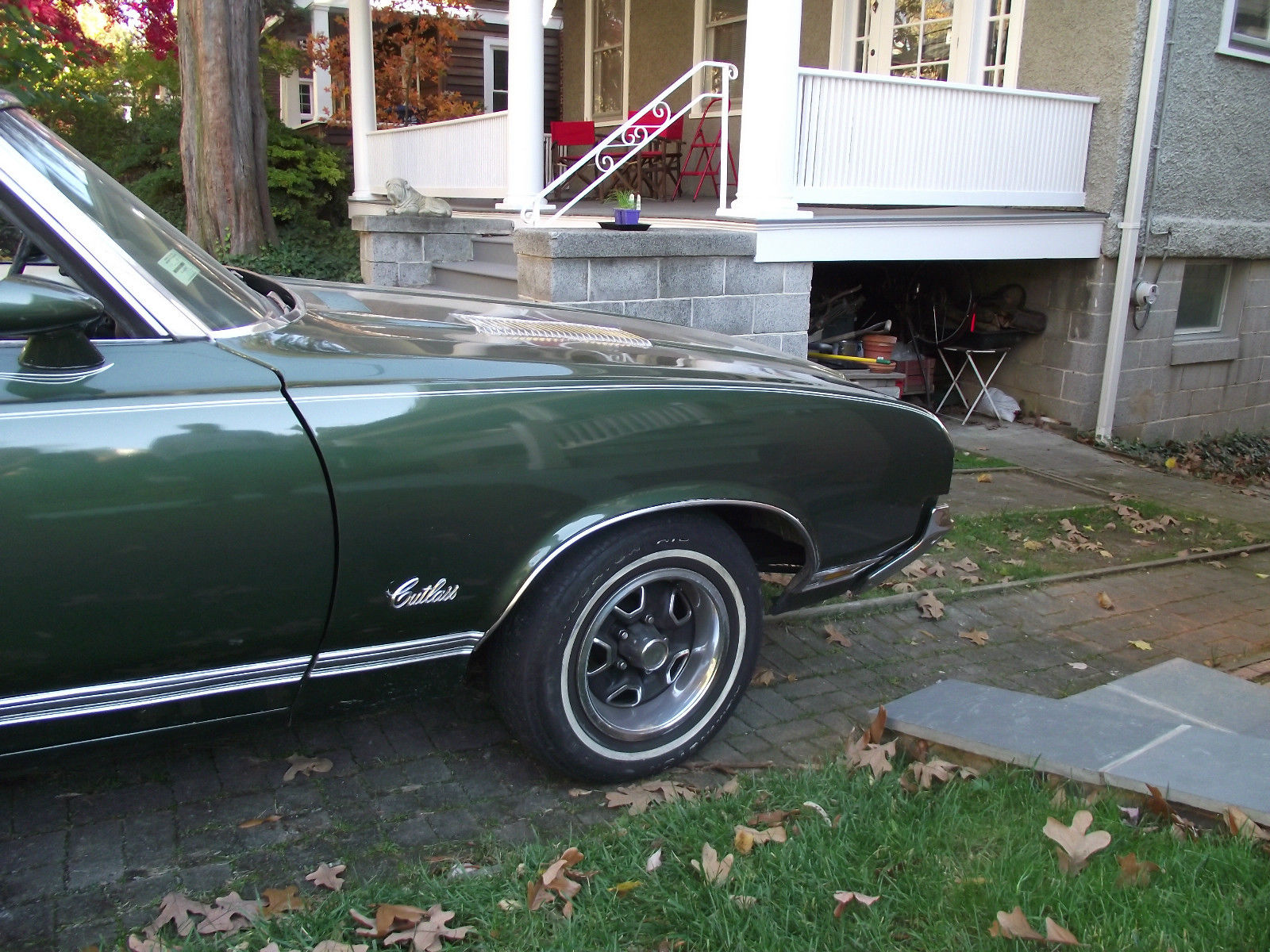 1971 Green Oldsmobile Cutlass U/K