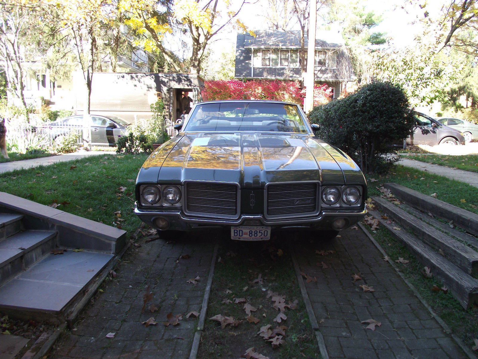 1971 Green Oldsmobile Cutlass U/K