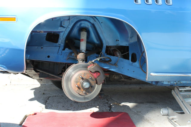1971 Blue Plymouth Barracuda Coupe