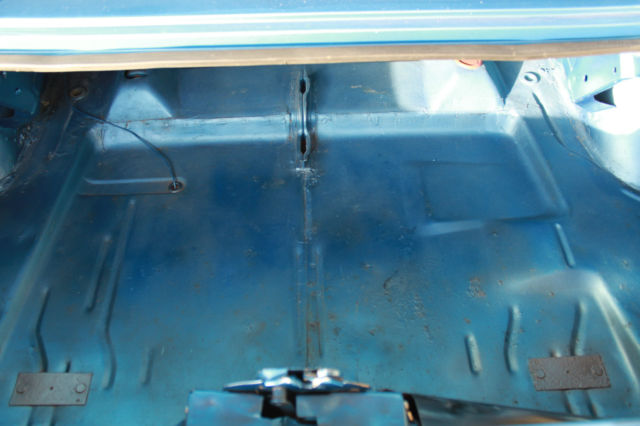 1971 Blue Plymouth Barracuda Coupe