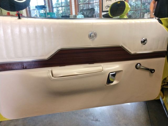 1971 Curious Yellow Plymouth Hemi Coupe