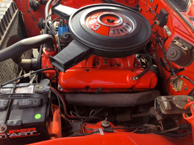1971 Orange Plymouth Satellite Coupe