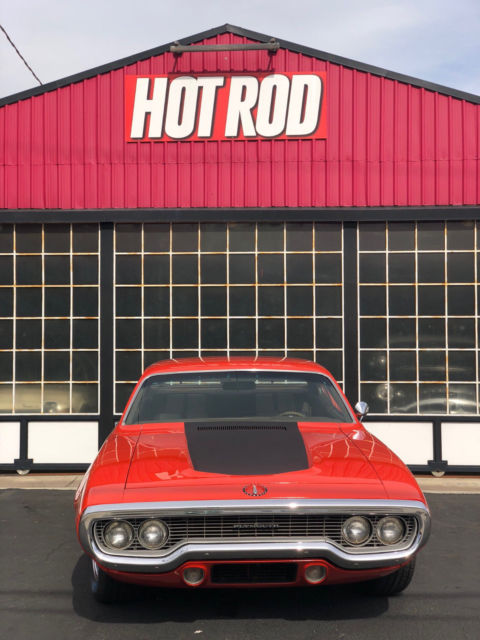 1971 Orange Plymouth Satellite Coupe