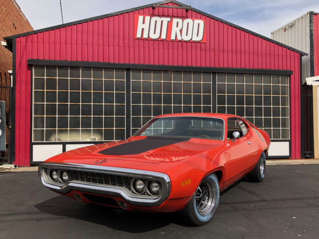 1971 Orange Plymouth Satellite Coupe