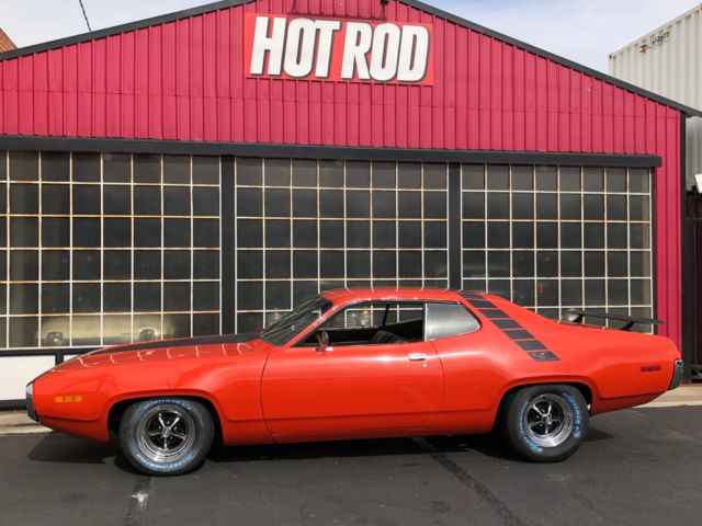 1971 Orange Plymouth Satellite Coupe