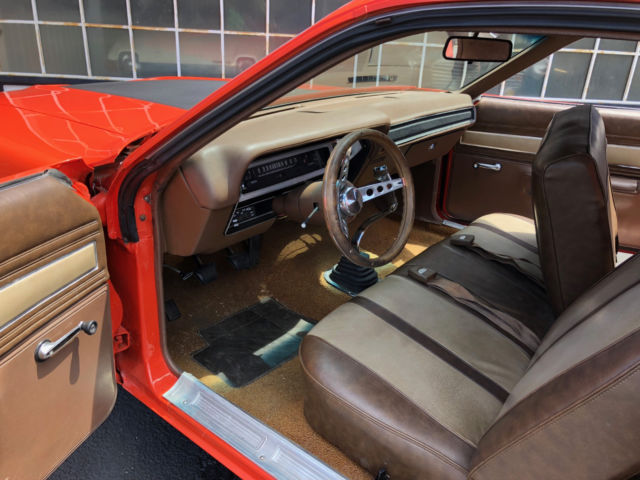 1971 Orange Plymouth Satellite Coupe