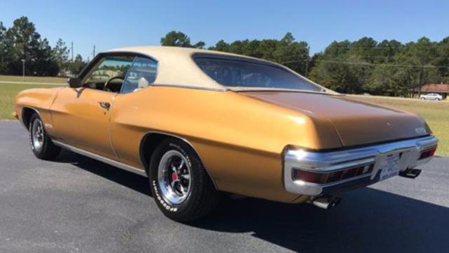 1971 Gold Pontiac GTO Convertible
