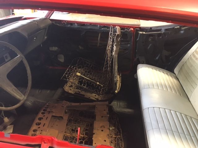 1971 Cardinal Red Pontiac GTO Coupe