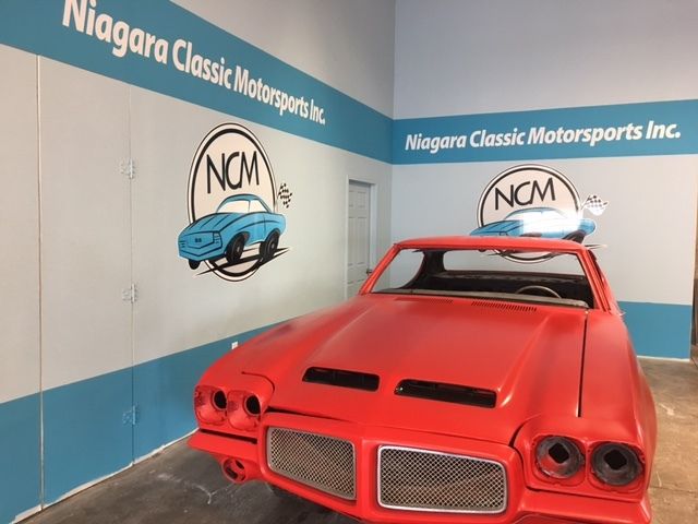 1971 Cardinal Red Pontiac GTO Coupe