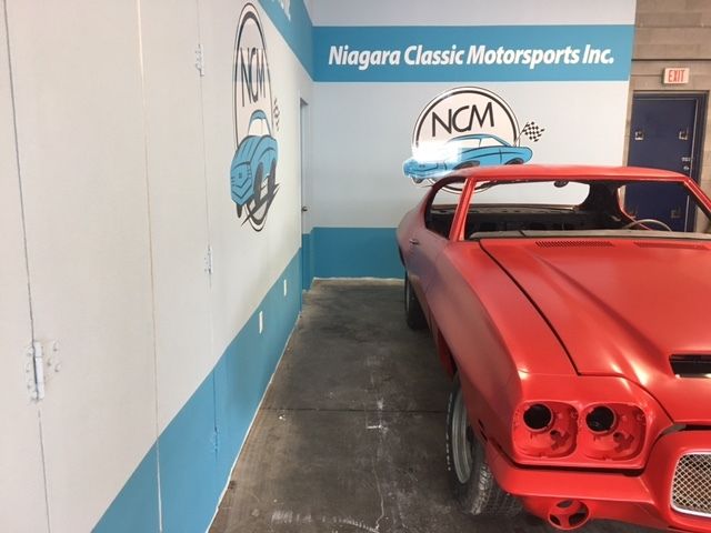 1971 Cardinal Red Pontiac GTO Coupe