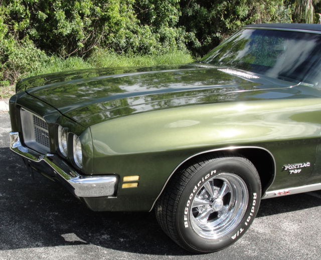 1971 Green Pontiac GTO Coupe