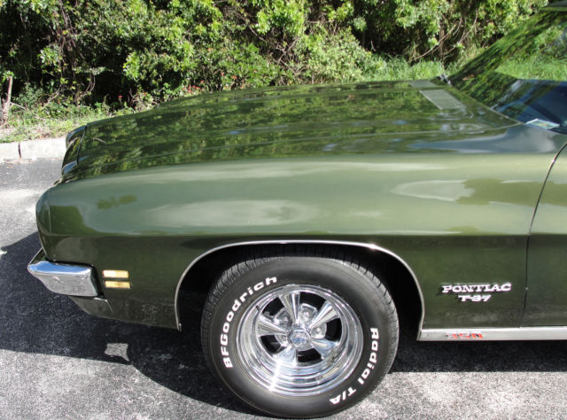 1971 Green Pontiac GTO Coupe