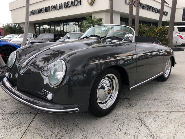 1971 Gray Porsche 356 Convertible