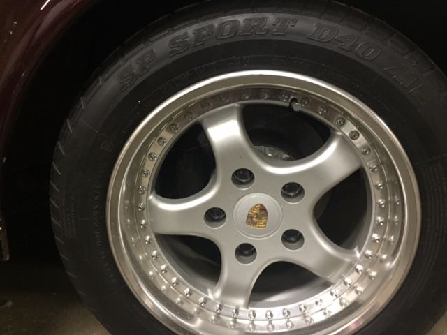 1971 Burgundy Porsche 911 Coupe