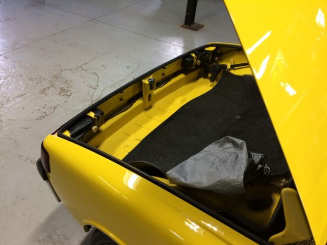 1971 Yellow Porsche 914 Convertible