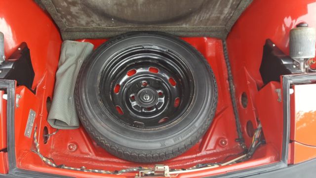 1971 Red Porsche 914 Coupe