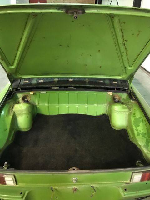 1971 Green Porsche 914 Convertible