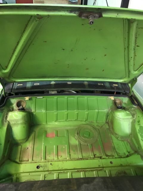 1971 Green Porsche 914 Convertible