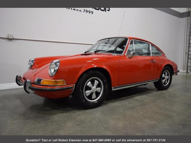 1971 Orange Porsche 911 --