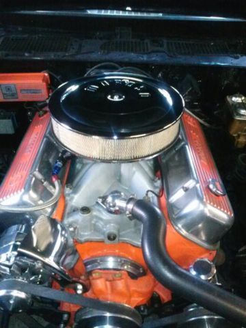 1971 Blue with silver stripes Chevrolet Camaro Sedan