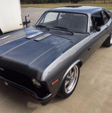 1971 Silver Chevrolet Nova