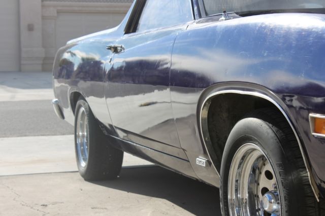 1971 Black Ford Ranchero Standard Cab Pickup
