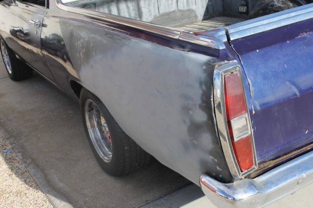 1971 Black Ford Ranchero Standard Cab Pickup