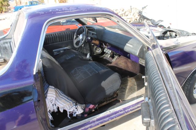1971 Black Ford Ranchero Standard Cab Pickup
