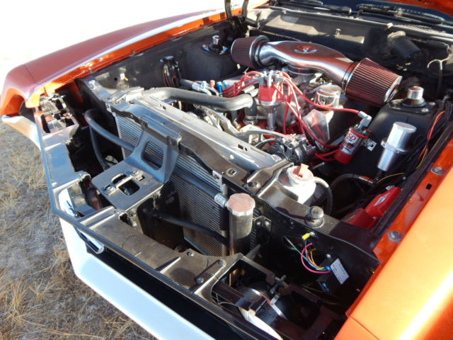 1971 Orange Ford Ranchero Standard Cab Pickup