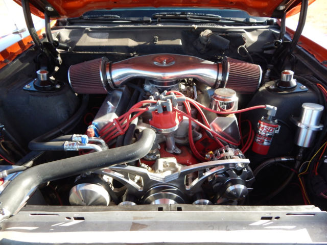 1971 Orange Ford Ranchero Standard Cab Pickup