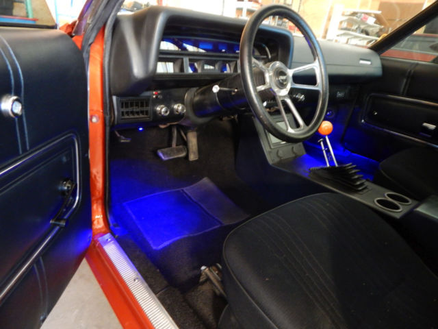 1971 Orange Ford Ranchero Standard Cab Pickup
