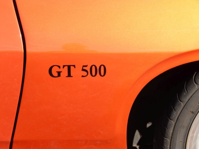 1971 Orange Ford Ranchero Standard Cab Pickup