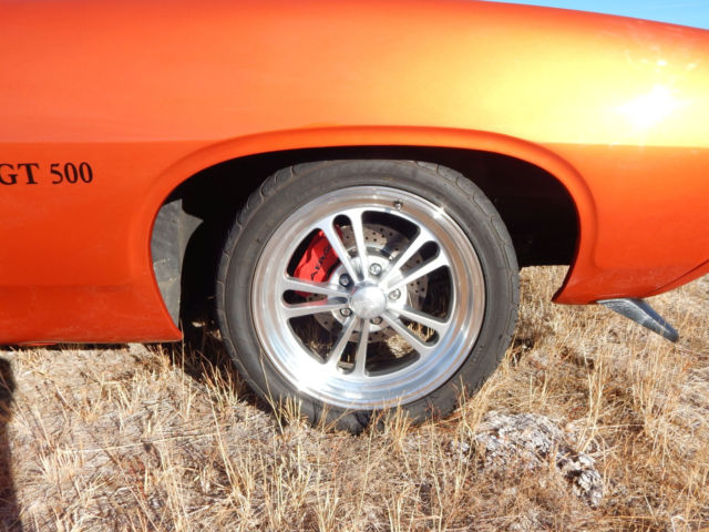 1971 Orange Ford Ranchero Standard Cab Pickup