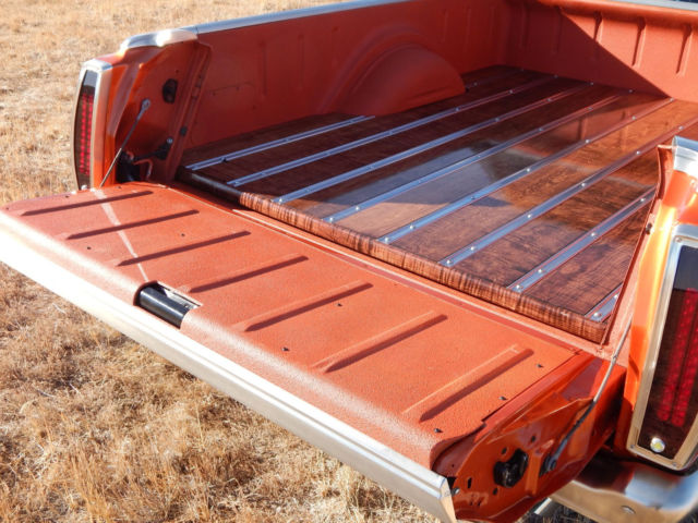 1971 Orange Ford Ranchero Standard Cab Pickup