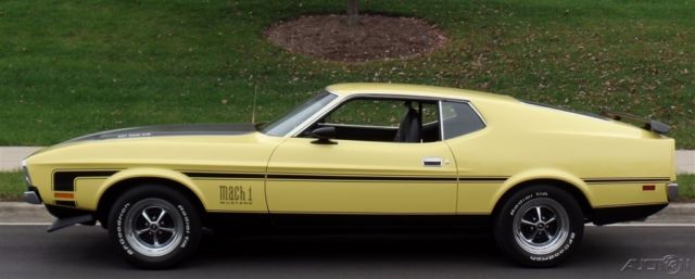 1971 Yellow Ford Mustang Other