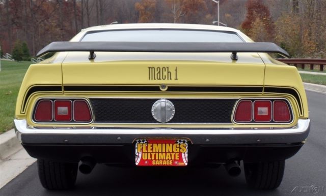 1971 Yellow Ford Mustang Other