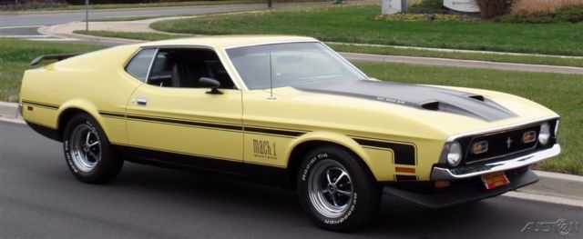1971 Yellow Ford Mustang Other