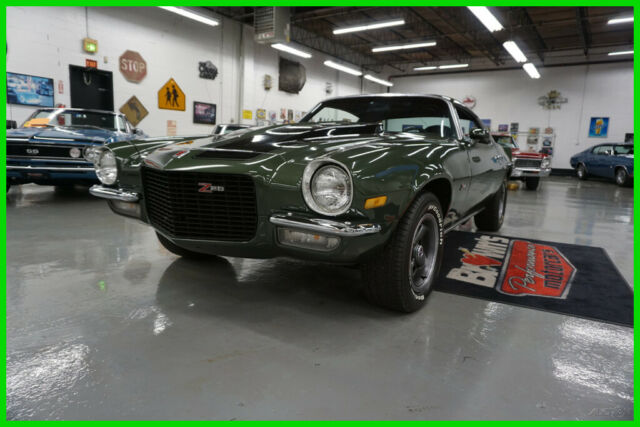 1971 Green Chevrolet Camaro