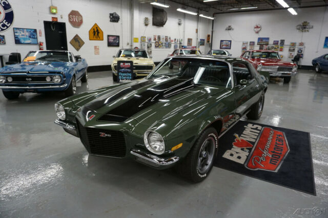 1971 Green Chevrolet Camaro