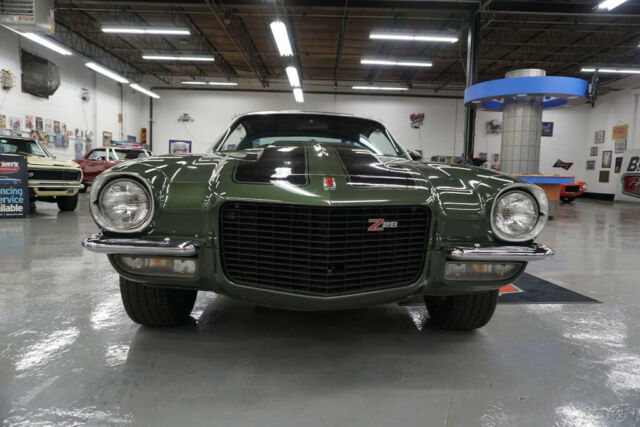 1971 Green Chevrolet Camaro