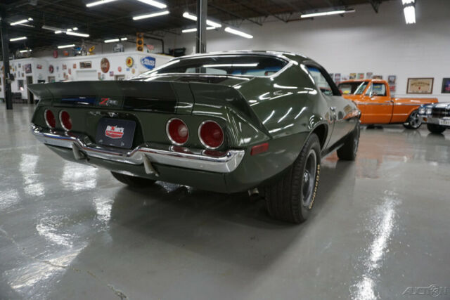 1971 Green Chevrolet Camaro
